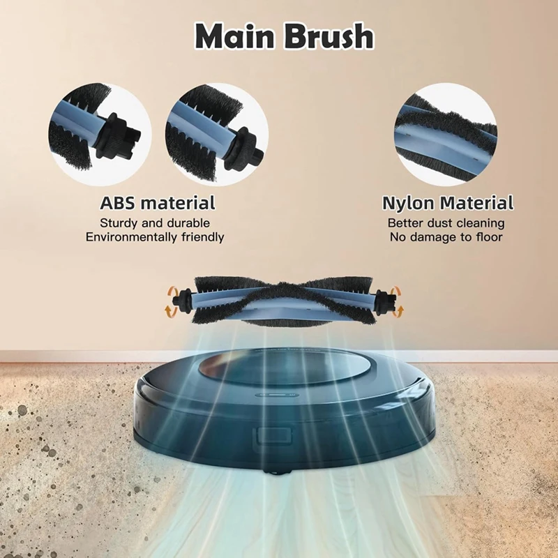 YCOC-Eufy Omni C20 로봇 진공 교체 부품 용 액세서리 메인 사이드 브러시 Hepa 필터 걸레 천 먼지 봉투