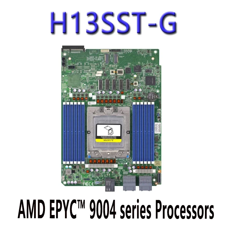 H13SST-G FOR Supermicro Motherboards DDR5-4800MHz, AMD EPYC™ 9004 series Processors  processor Tested Well bofore shipping