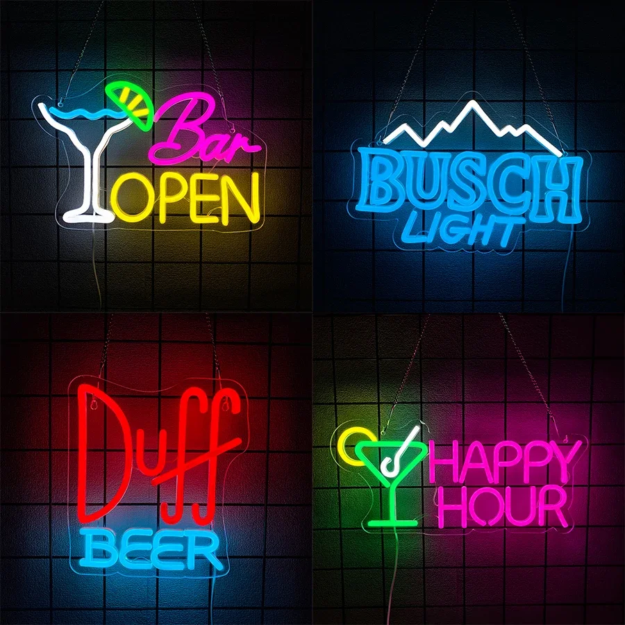 كاندي بار النيون سلسلة الإسبانية كارتل مصباح ليد اسم لديكور الحائط لغرفة نوم البيرة حفلة فندق هدايا عيد الميلاد USB