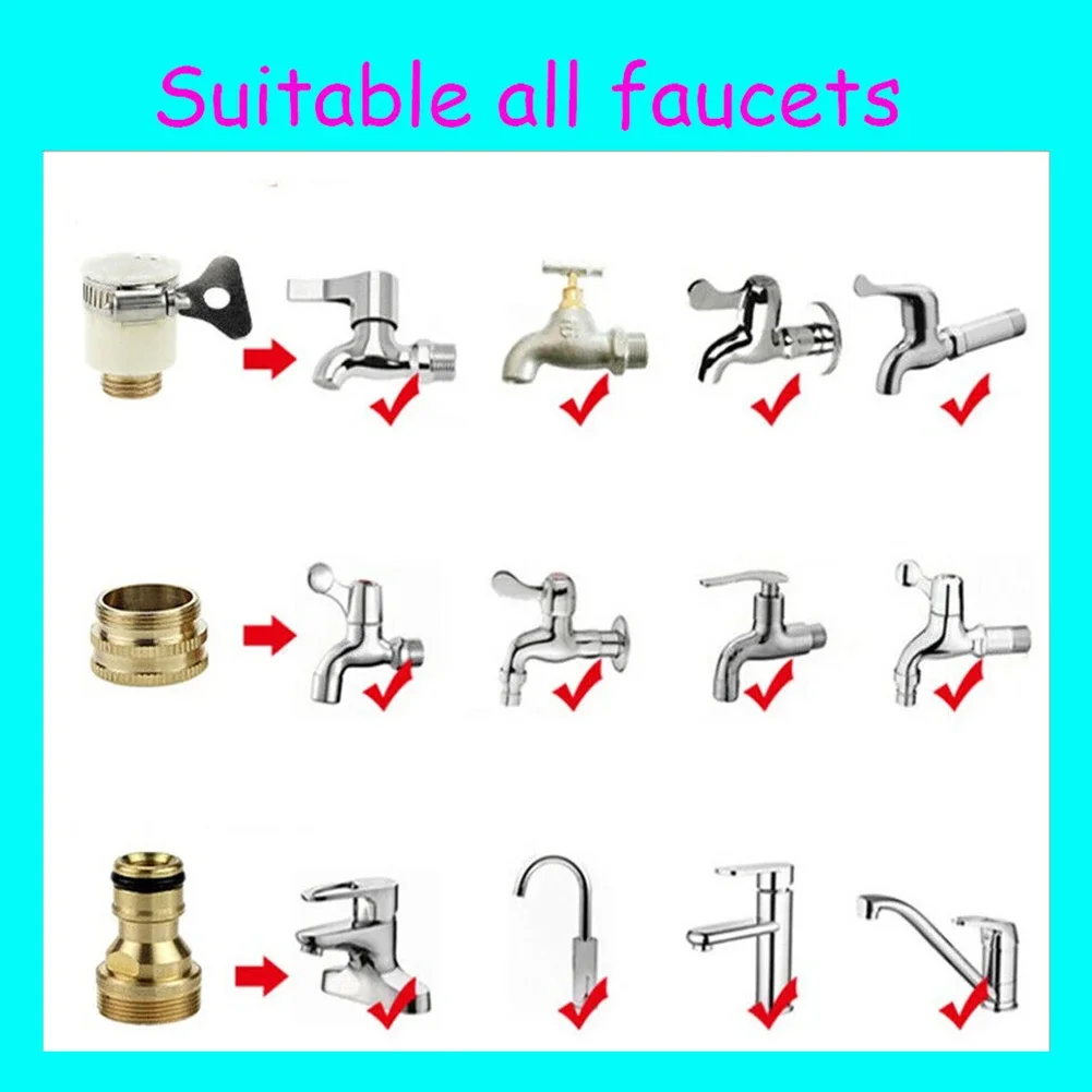 15-23MM Universal Hose Taps Adapter Faucet Tap Connector Garden Water Hose-Pipe Fitting Faucet Adapter Watering Garden Tools