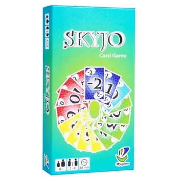 Skyjo 보드 게임 카드 파티 테이블, 온 가족 데크 박스, 재치 있는 소셜 수집 게임, 어린이 Tapis 포커 소셜 Best5 Skyjo 보드 게임 카드 파티 테이블, 온 가족 데크 박스, 재치 있는 소셜 수집 게임, 어린이 Tapis 포커 소셜 Best5