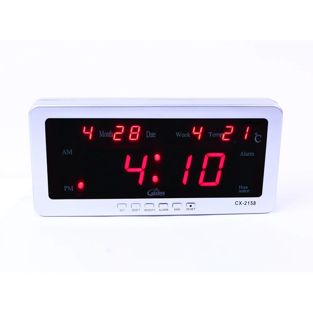 Table, Wall, And Car Clock Watton Wt-106 White Light Long Distance, High-Quality Material, tough Hunting, camping,home, school,