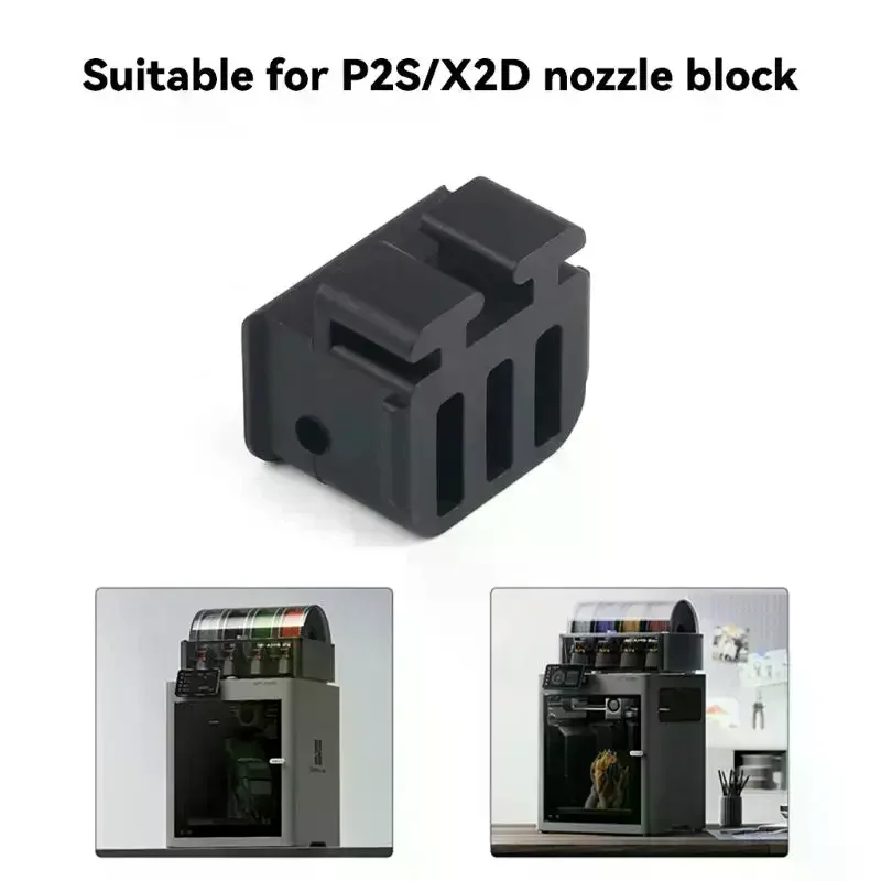 Nozzle Wiper For Bambu Lab P2S/X2D Silicone Brush High Quality Hotend Nozzles Cleanning Tool Cleaner Parts