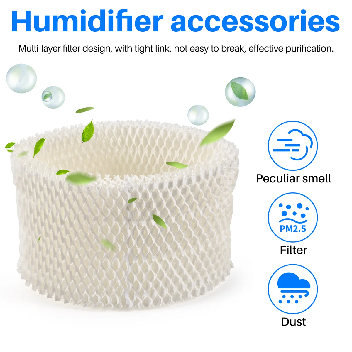 Filtri umidificatore HU4102, filtro batteri e scala per parti umidificatore Philips HU4801/HU4802/HU4803