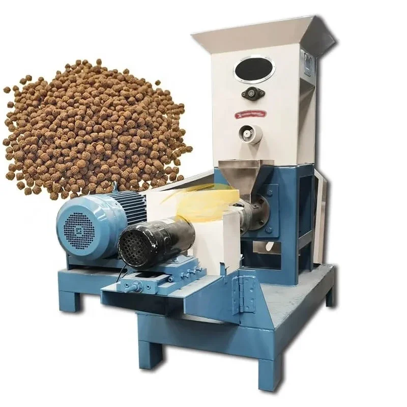 Cameroon Floating Feed Extruder Machine Fish Feed Pellet Machine Fish Feed Extruder