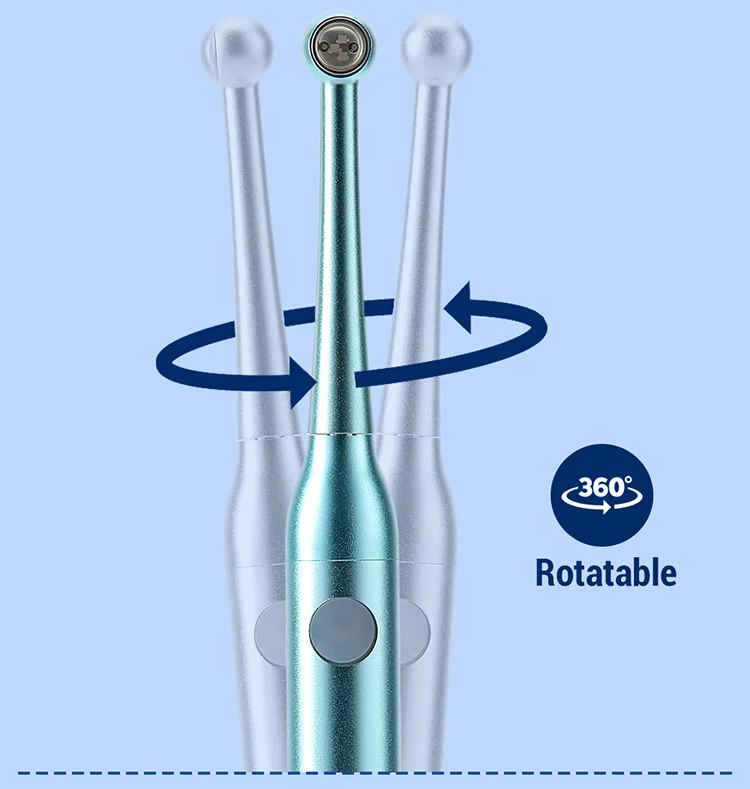 AZDENT Dental LED-Härtungslampe, kabellose Heilungslampe, Lichtintensität 800–2300 mW/cm2, 1 Sekunde Aushärtung, 10 W, Hochleistungs-Zahnmedizinwerkzeug – Detail 8