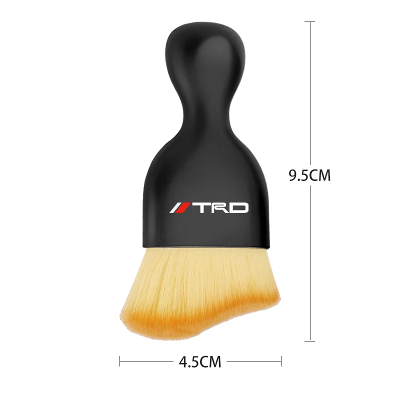 Car Air Conditioner CleaningBrush Car Air Outlet CreviceDust Removal Brushes For TRD TOYOTA Autocollant Pegatina RAV4 Avensis RS