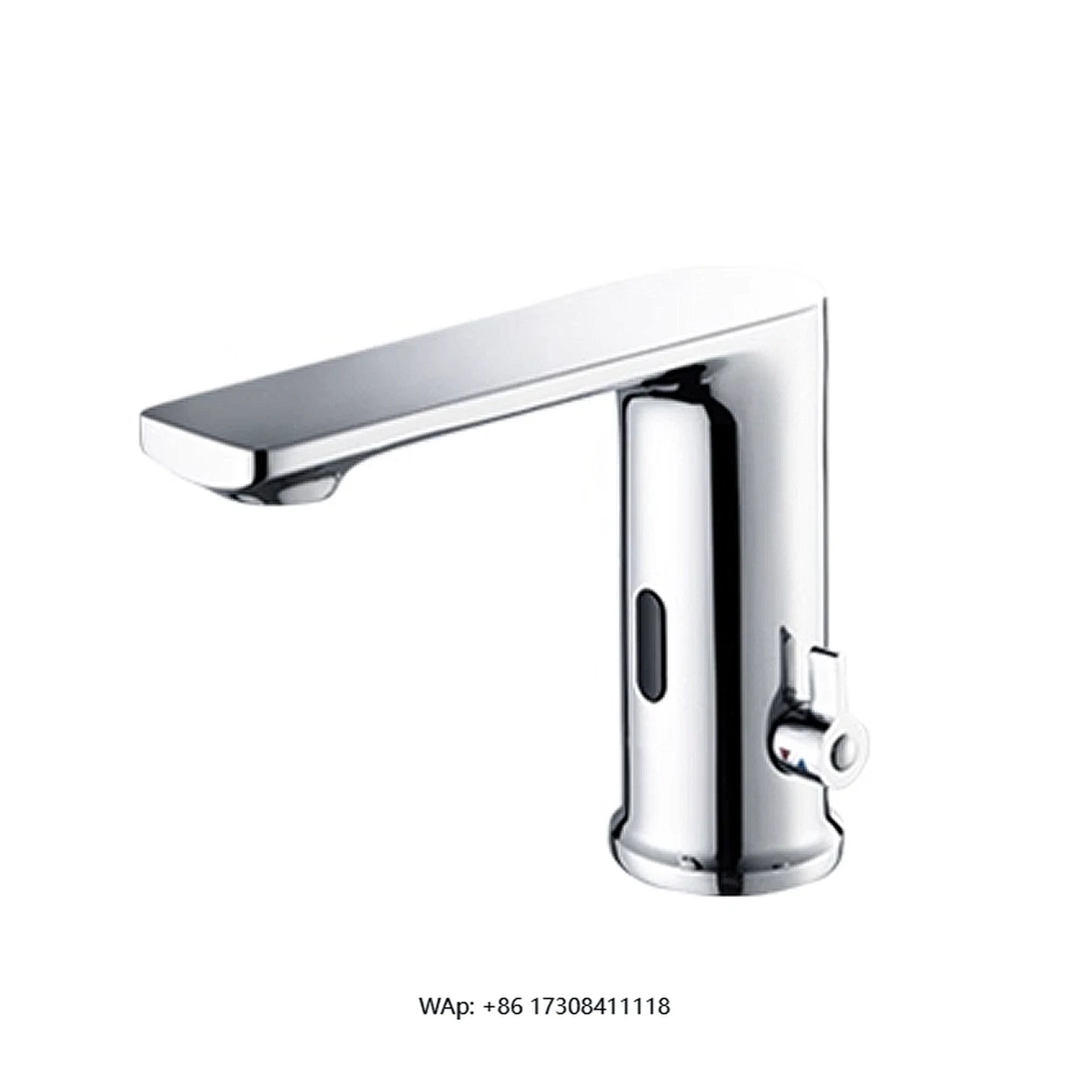 Intelligent induction hot and cold water faucet, automatic infrared induction for commercial use