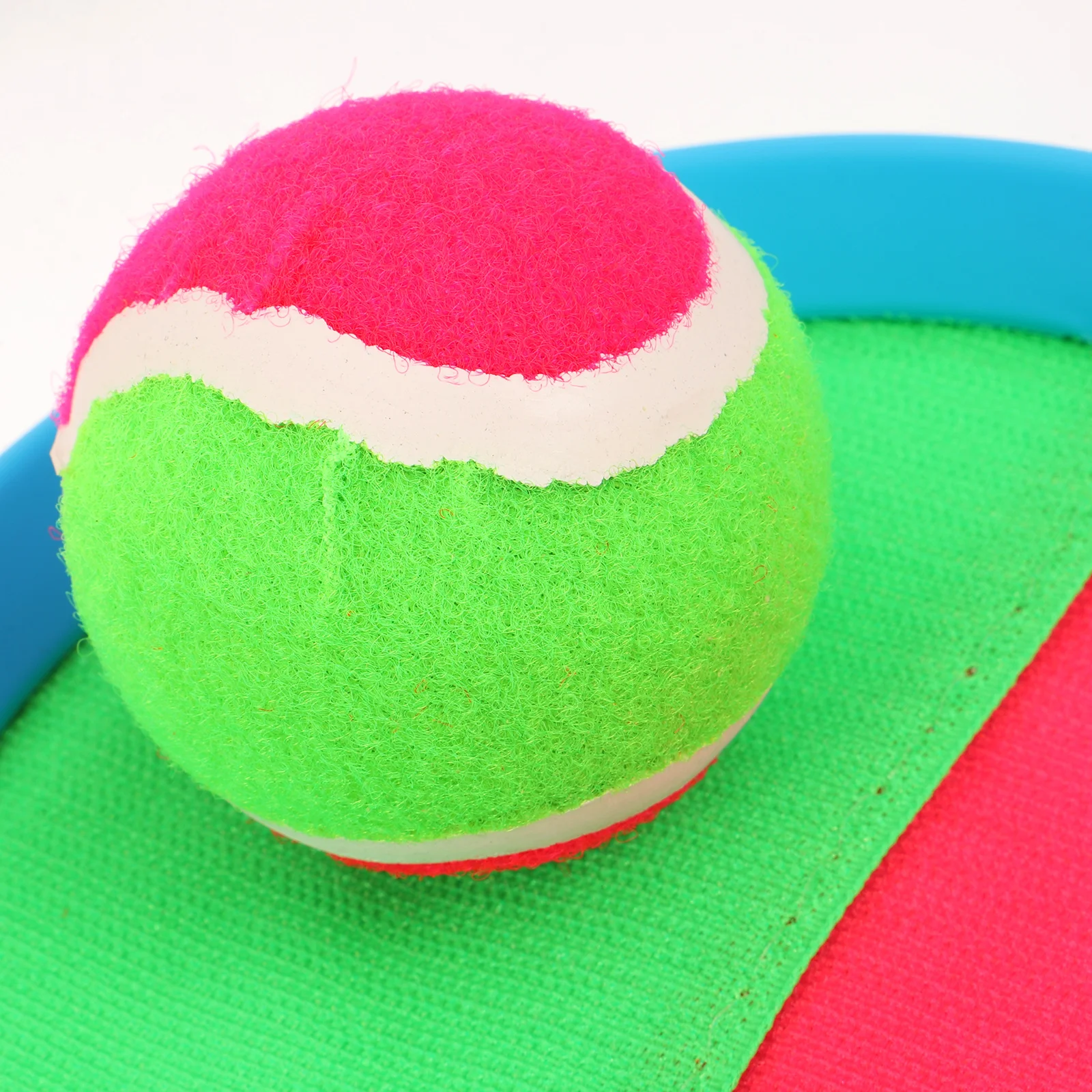 

2 Catch Boards 2 Balls Family Fun Toy Bat Ball Game Toss Catch Outdoor Garden Playground Tennis Toy Balls