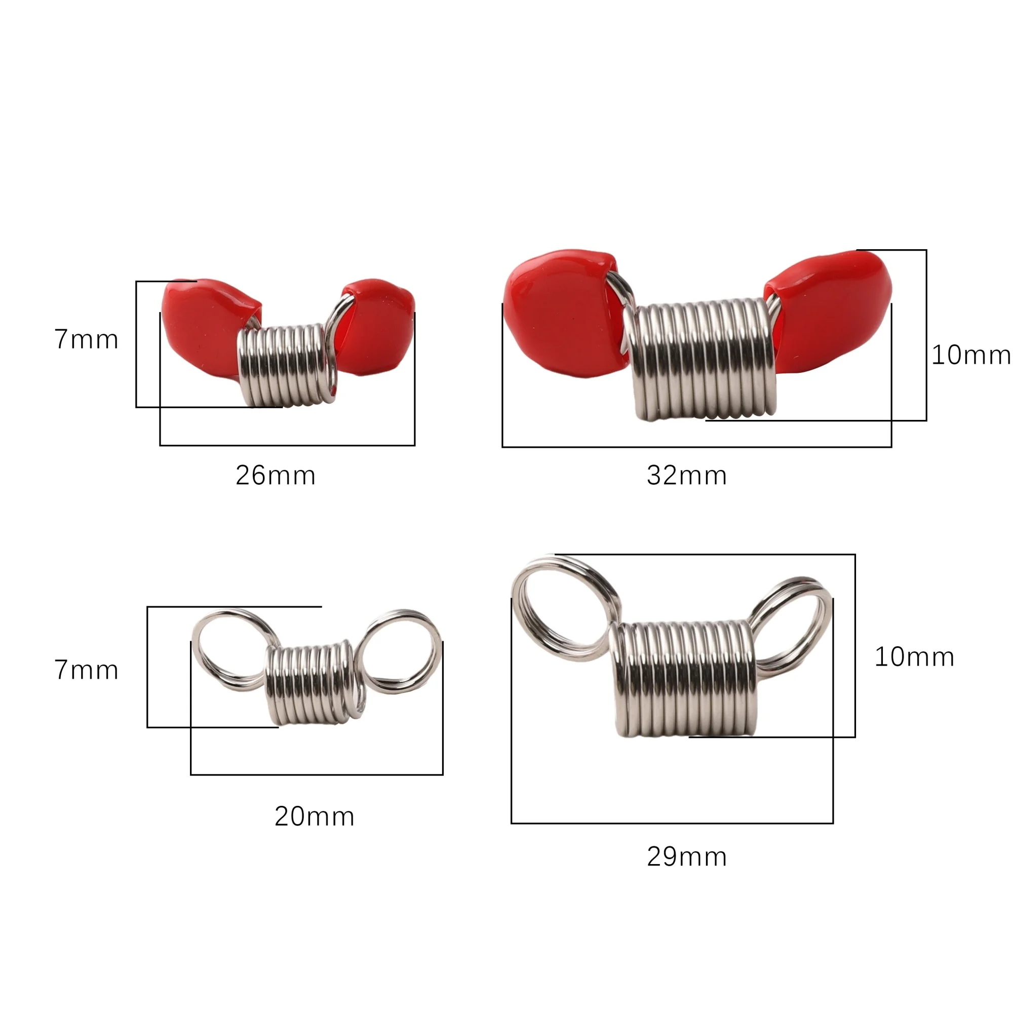 1pc Multifunctional Nickel-Plated Spring Steel Bead Stopper End Fasteners For Handmade DIY Jewelry Beading Bracelet Making