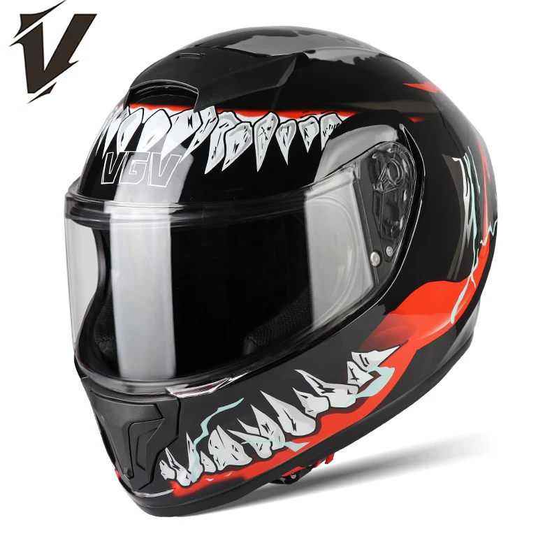 

The latest personalized motorcycle helmet racing full face safety helmet is suitable for adult men and women to use all seasons