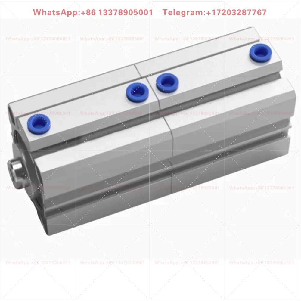 Thin multi position cylinder, dual stroke turbocharged double force cylinder SDAT32/40/50/63X10/20/25/30S