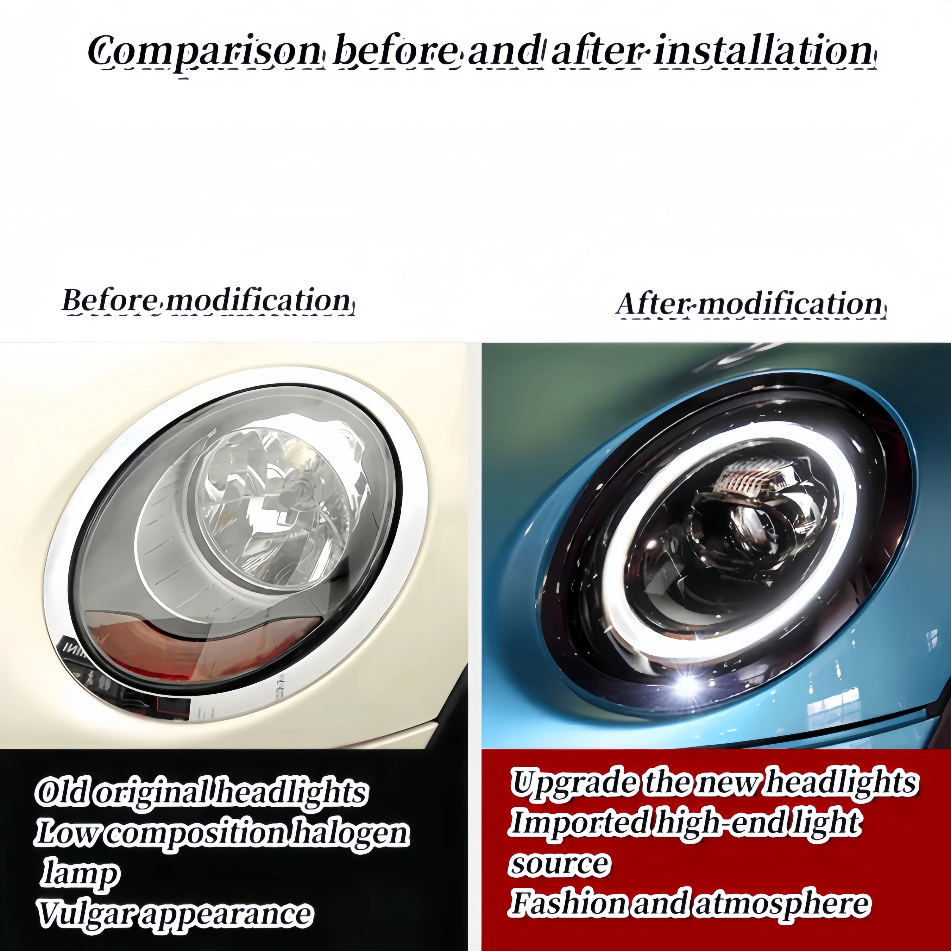 Car Headlights For BMW Mini F54 F55 F56 F57 2014-2021 full LED Headlamp Assembly Upgrade High Projector Lens Accessories KitCARS