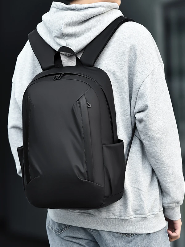 

New Faionable Waterproof Large Capaci Men's Bapa Busin Travel Laptop Bag Student Bookbag Casual Simple Sle