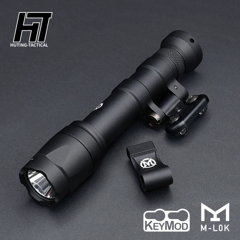 800lm WeaponLight M640 Surefir M640C With Picatinny/M-Lok/Keymod Rail Hunting Airsoft Tactical Flashlight Outdoor Field Lighting