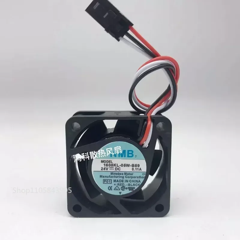 for NMB 1608VL-05W-B59 KL-05W-B39 B69 24V 4020 Cooling Fan for Fanuc System Driver Original Replacement Part