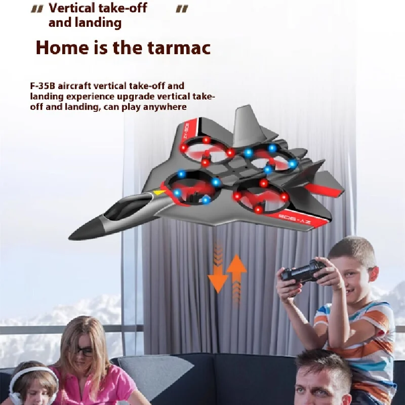 Zy905 360 degree stunt rotating hover remote control foam aircraft children's toy adult glider four axis aircraft UAV toys gifts