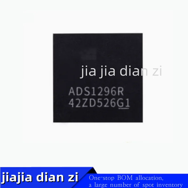 

1pcs/lot ADS1296R ADS1296RIZXGR analog-to-digital converter NFBGA-64 ic chips in stock