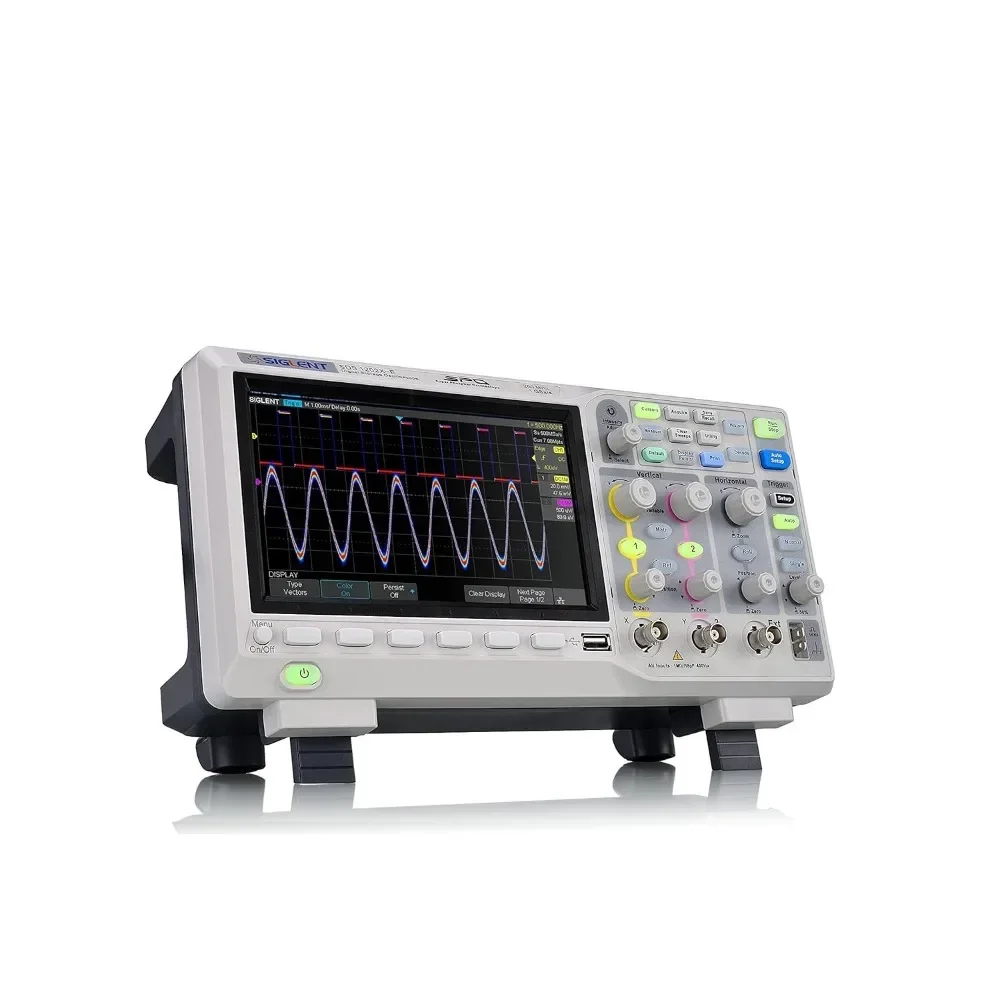 

Technologies SDS1202X-E 200 mhz Digital Oscilloscope 2 Channels, Grey