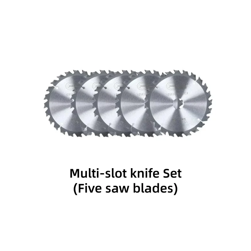 JZY Track Saw SJ60 Accessory Package: Multi-slot Knife Set + V-groove Knife Set + V-groove Multi-slot Universal Cover