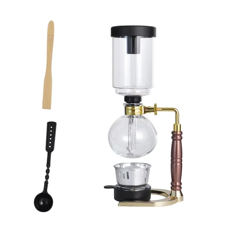 for  Banlee Custom Espresso Siphon 3 5 Cup Home Coffee Machine with Glass Siphon Coffee Maker