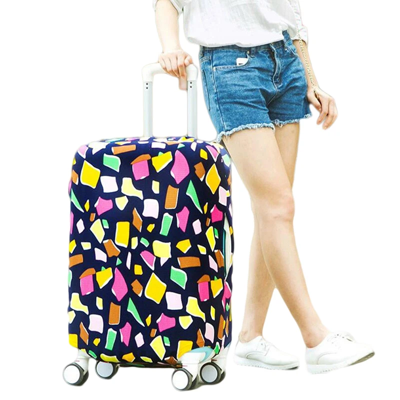 Suitcase Cover Travel On Road Luggage Cover Protective Trolley Case Travel Luggage Dust Cover For 18 To 30inch