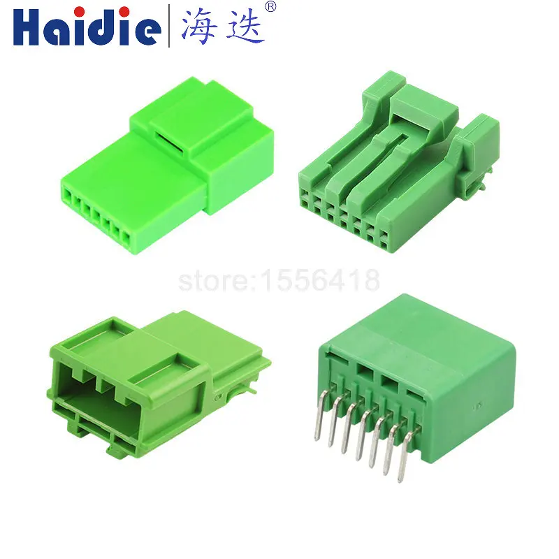 7 Pin Connector Series Unsealed Female Male Connector Cable Plug Motorcycle Electrical Harnesses Wiring Harness IL-AG5-7S-S3C1