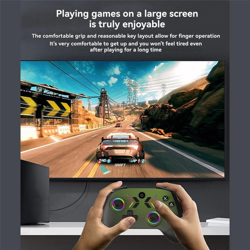 FFYY-وحدة تحكم ألعاب بلوتوث لاسلكية للتبديل/سويتش برو/سويتش لايت/الكمبيوتر الشخصي/الهاتف المحمول مع لوحة ألعاب ماكرو قابلة للبرمجة الاستيقاظ C