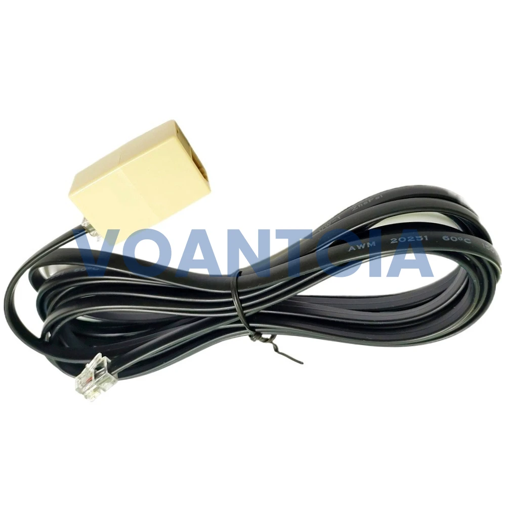 

3-Meters Extension Cable For Microphone Of FT7800 FT7900R FT8900 FT8800 FT-7800 FT-7900R FT-8900 FT-8800