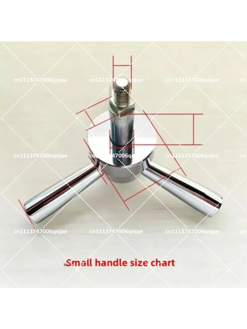 Triangular Metal Lock with Anti-Pry Handle, Heavy Duty Security Lock for Doors and Valuables Cabinet, Theft-Proof Design