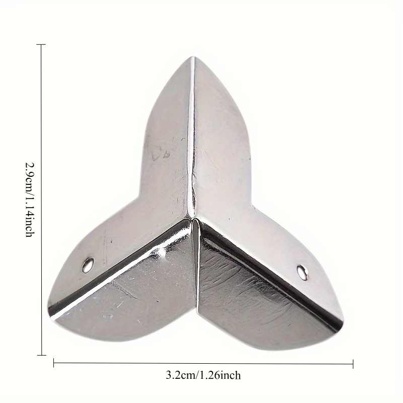Corner Protector - White Finish, Durable Edge Guard for Furniture, Cabinets & Boxes - Decorative Safety Corner Covers