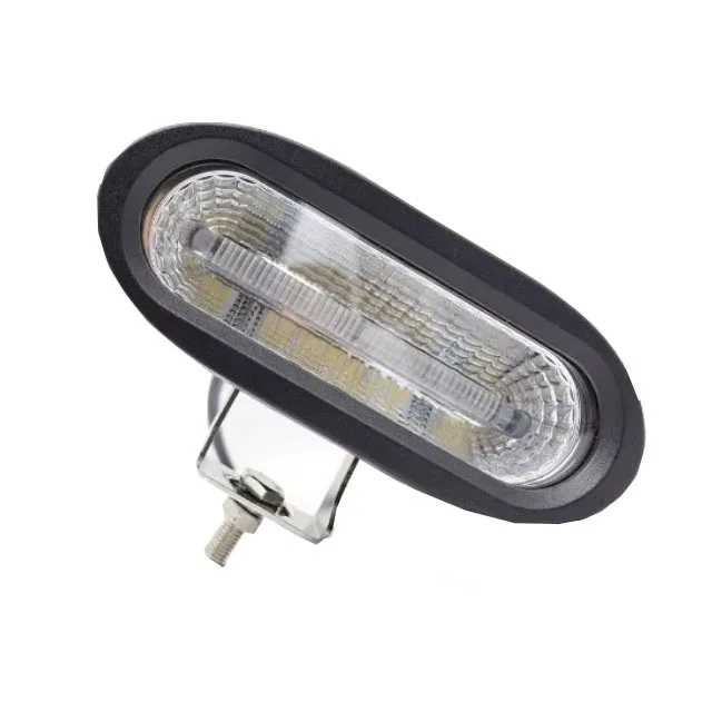 TCYATO Modified 6-inch Red and White Dual-color External Car Work Light on the Roof of an Off-road Vehicle