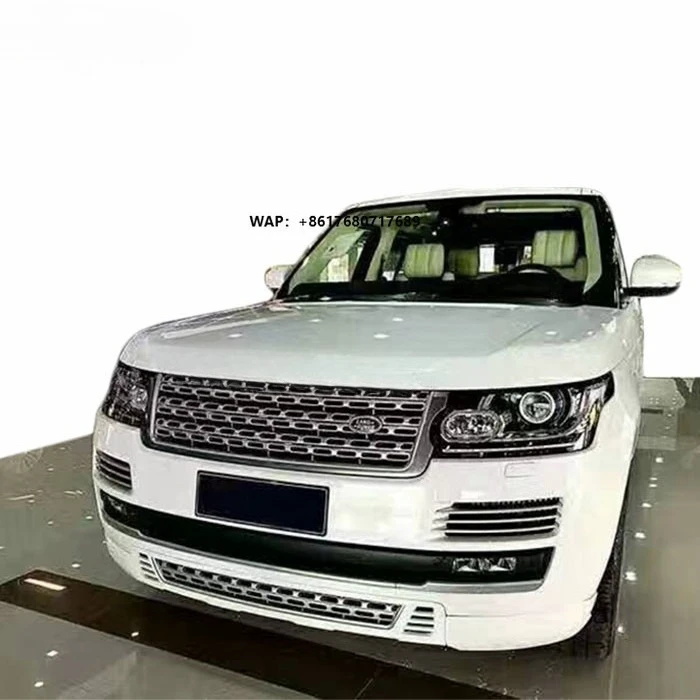2013- 2016 Body Kit Suitable for  Range Rover Plastic Material Front Bumper Rear Bumper Side Skirts and Exhaust