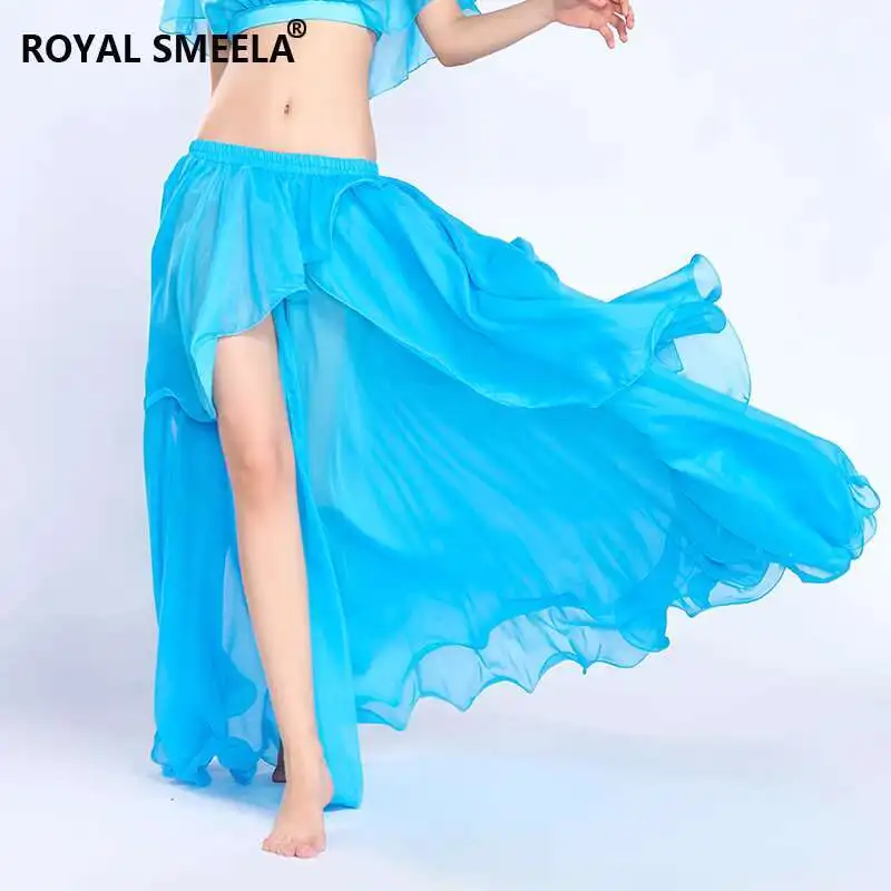 

New Fiesta Carnival Halloween Cos Cosplay Belly Dance Skirt Bottoms Beginner Skirt Long Skirt Sexy Dance Costume
