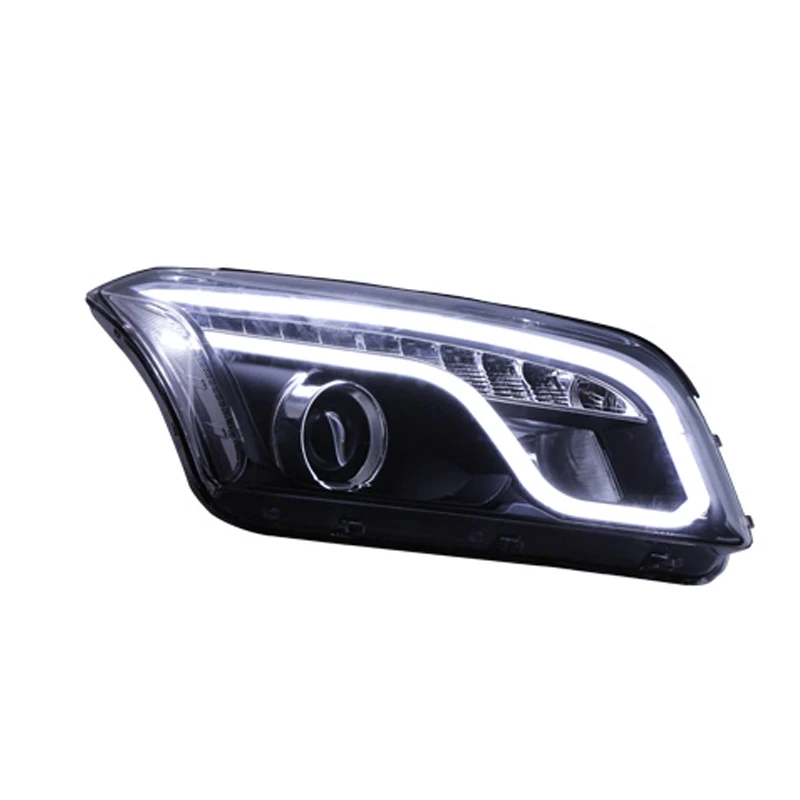 Head lamp For Chevrolet TRAX 2014 2015 2016 Headlights LED DRL Running lights Headlight Bi-Xenon Beam Fog lights angel eyes