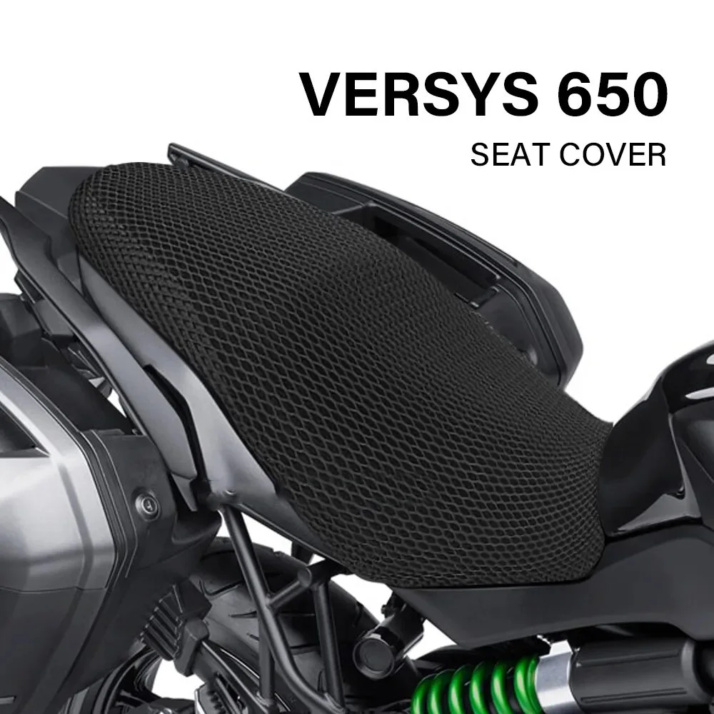 Motorcycle Protecting Cushion Seat Cover Fit For Kawasaki Versys 650 Versys650 Fabric Saddle Seat Cover Accessories