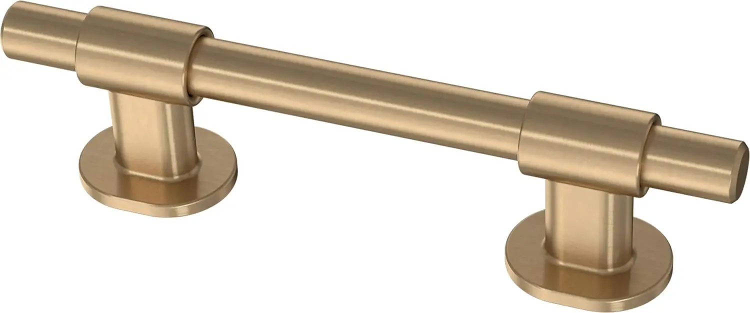 Adjustable Gold Drawer Pulls 5 Pack for Cabinets