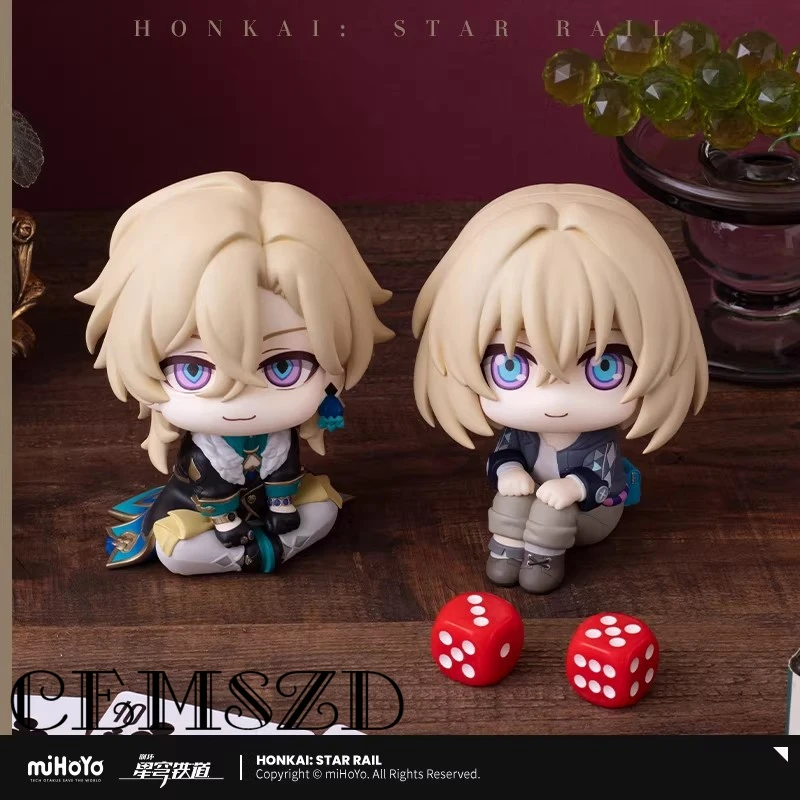 

[Genuine] Aventurine Kakavasha LOOKUP Doll miHoYo Game Honkai Star Rail 11CM Desktop Collectibles Ornaments Anime Accessories