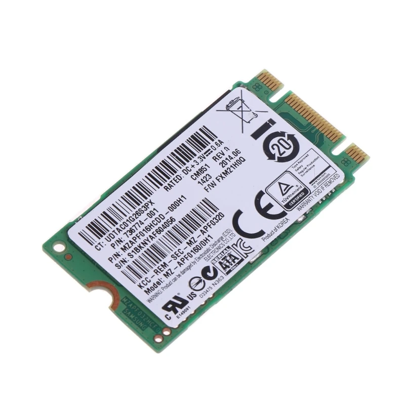 SSD M.2 SSD 16 ГБ HDD NGFF SSD Твердотельный жесткий диск для настольного компьютера