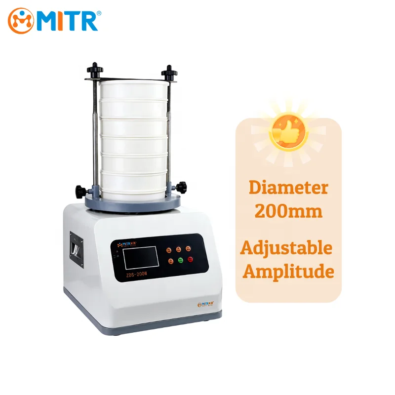 MITR Original Factory Good Price Vibration Laboratory Sieve Shaker 200mm Nylon Automatic Manual Mini Sieve Shaker