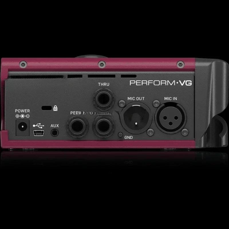 TC Helicon PERFORM-VG Ultra-Simple Mic-Stand Mount Vocal Acoustic Guitar Processor For And Performers