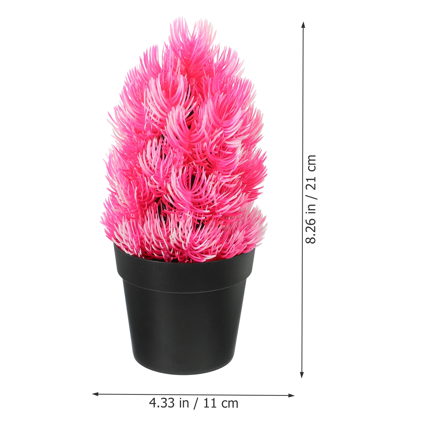 

Realistic Artificial Plants Fake Potted Bonsai Simulation Plant Decor Desktop Adornments Table Greenery Low Maintenance