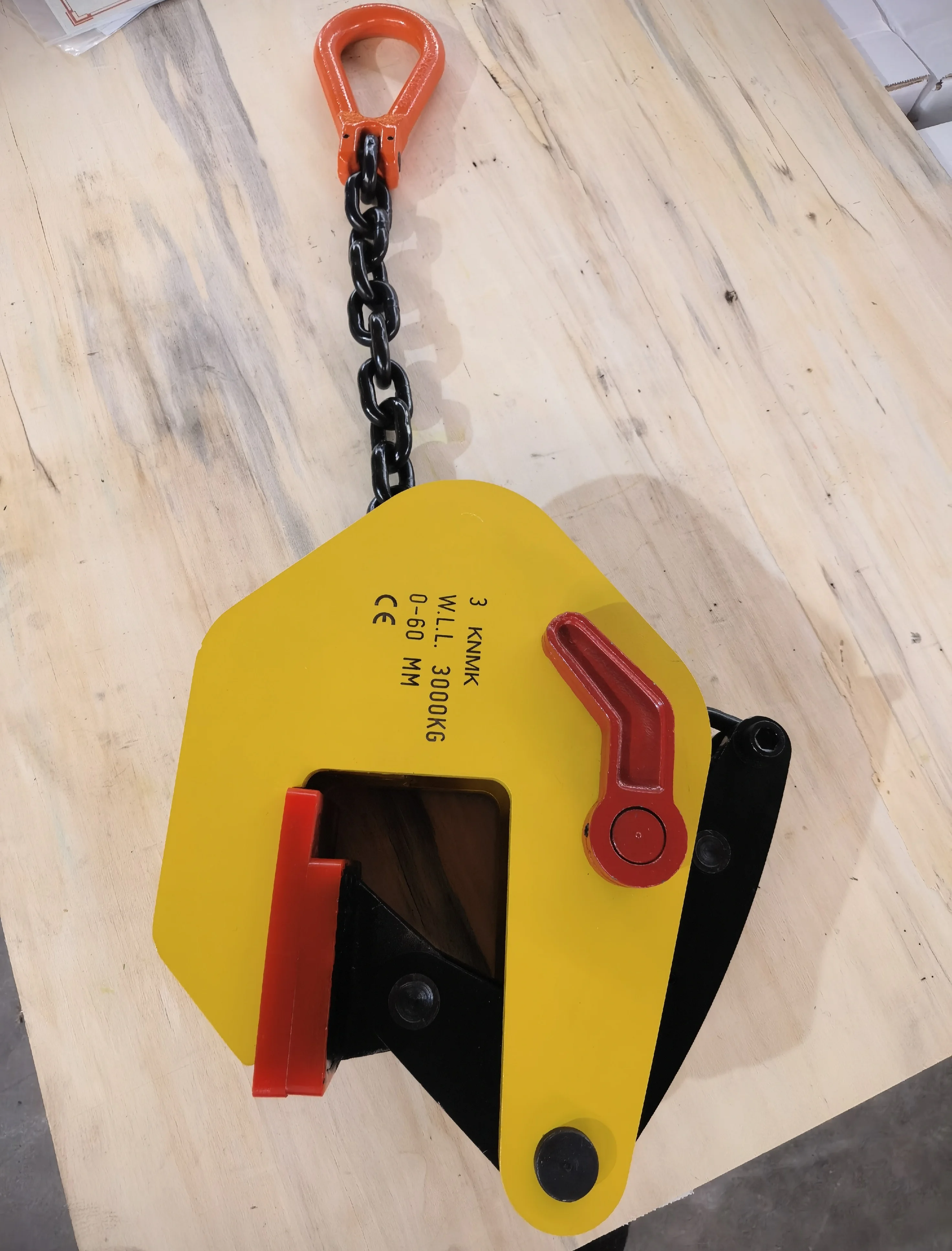 Z2 Non-marking Steel Plate Vertical Lifting Clamp