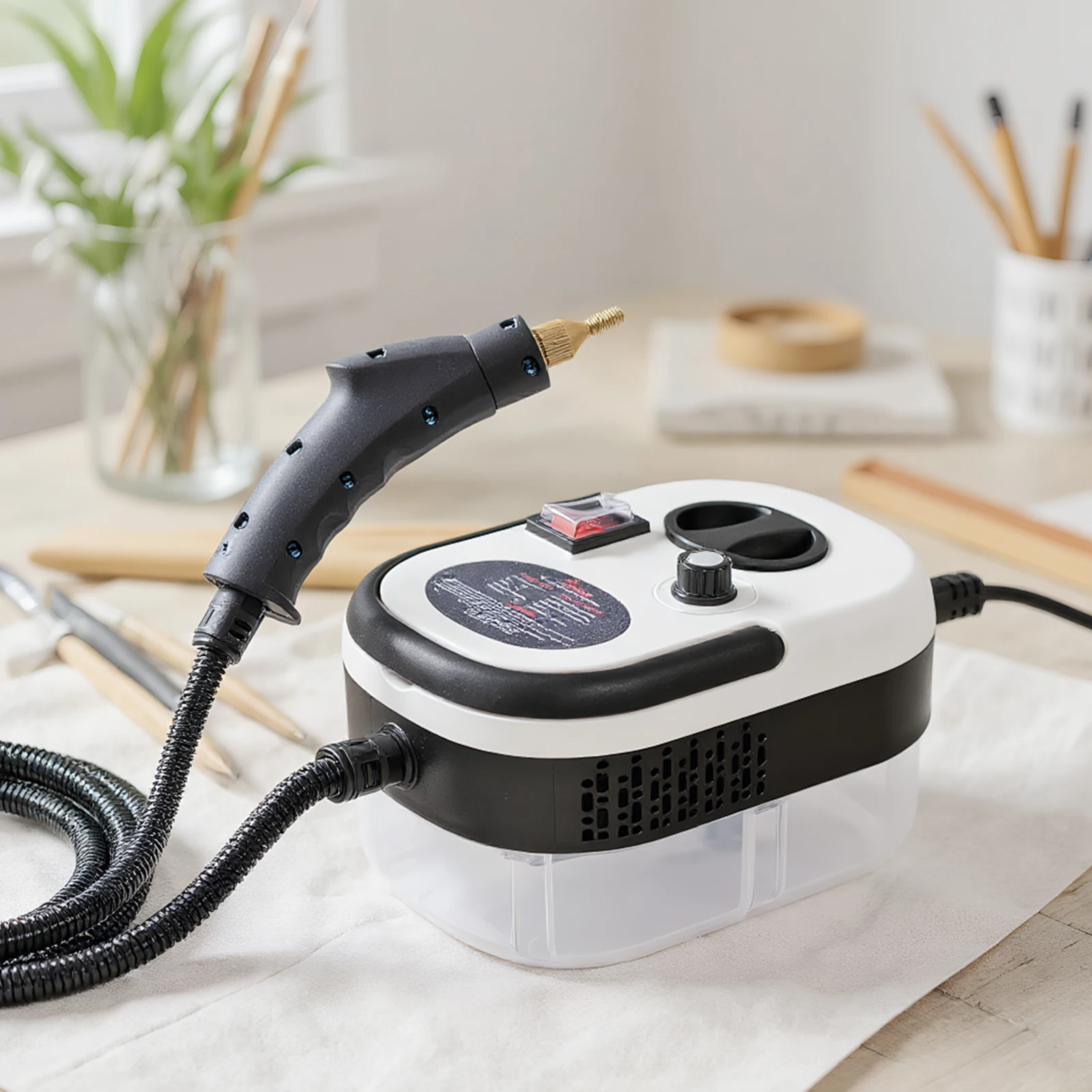 

2500W 220V Portable Cleaning Machine Multifunction Pressurized Steam Cleaning Machine Interior Steam Cleaner for Bathroom Window