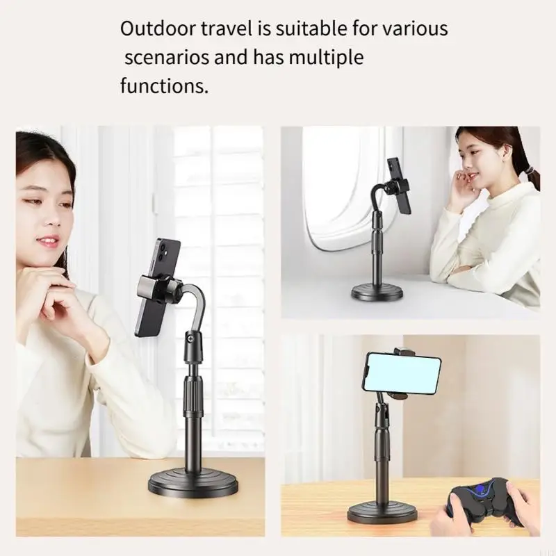 Overhead Tripod Table Tabletop Shootings Stand Tripods Holder Boom Arm for Live Streaming K1KF