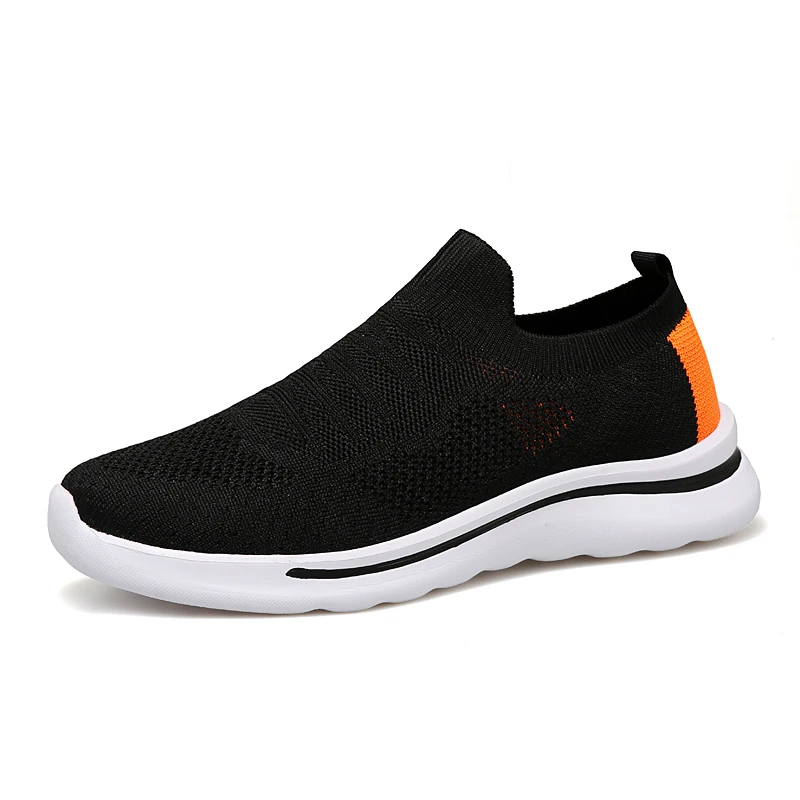 

Модная повседневная мужская обувь на плоской подошве, дышащая легкая повседневная спортивная обувь большого размера для ходьбы и фитнеса, повседневные мужские кроссовки