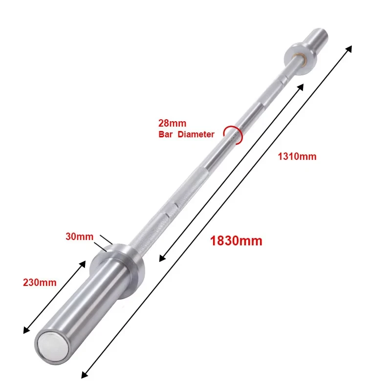 

Original brand new！Rou·ser Fitn·ess C·F Hard Chrome Training Cross Strength Fitness Barbells Spring Steel Miniature Weight 15KG