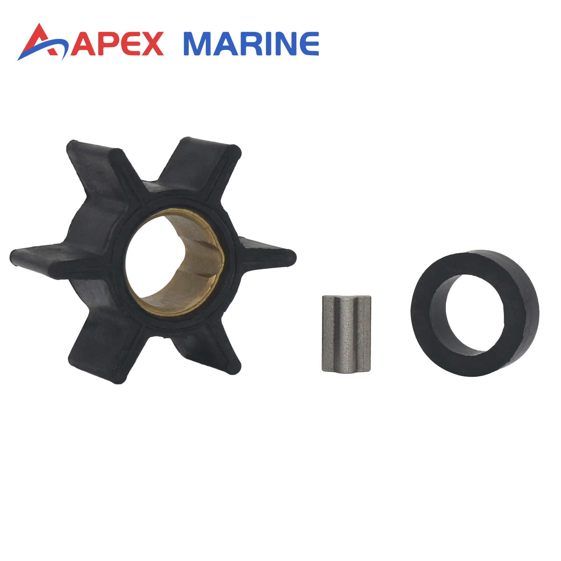 89980T1 Outboard Water Pump Rebuild Kit Compatible with Mercury 2-Stroke 4 To 9.8 HP Boat Engines Cooling System 89980 68988