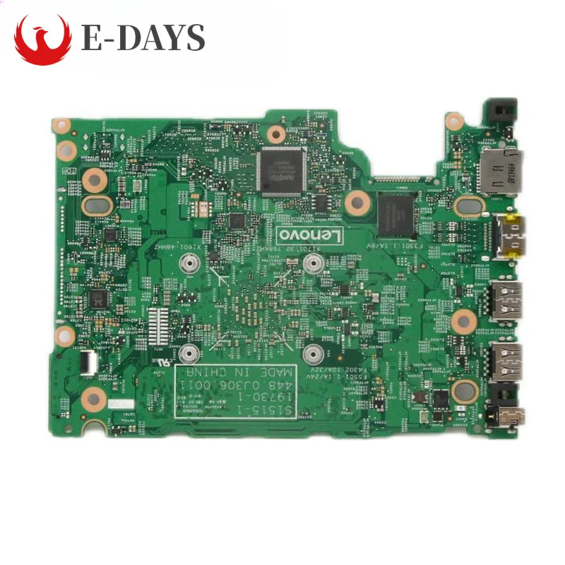 For Lenovo Ideapad Slim 1-11AST-05 1-14AST-05 Laptop Motherboard 19730-1 Mainboard with AMD CPU A4 A6 A9 64G SSD 4GB RAM