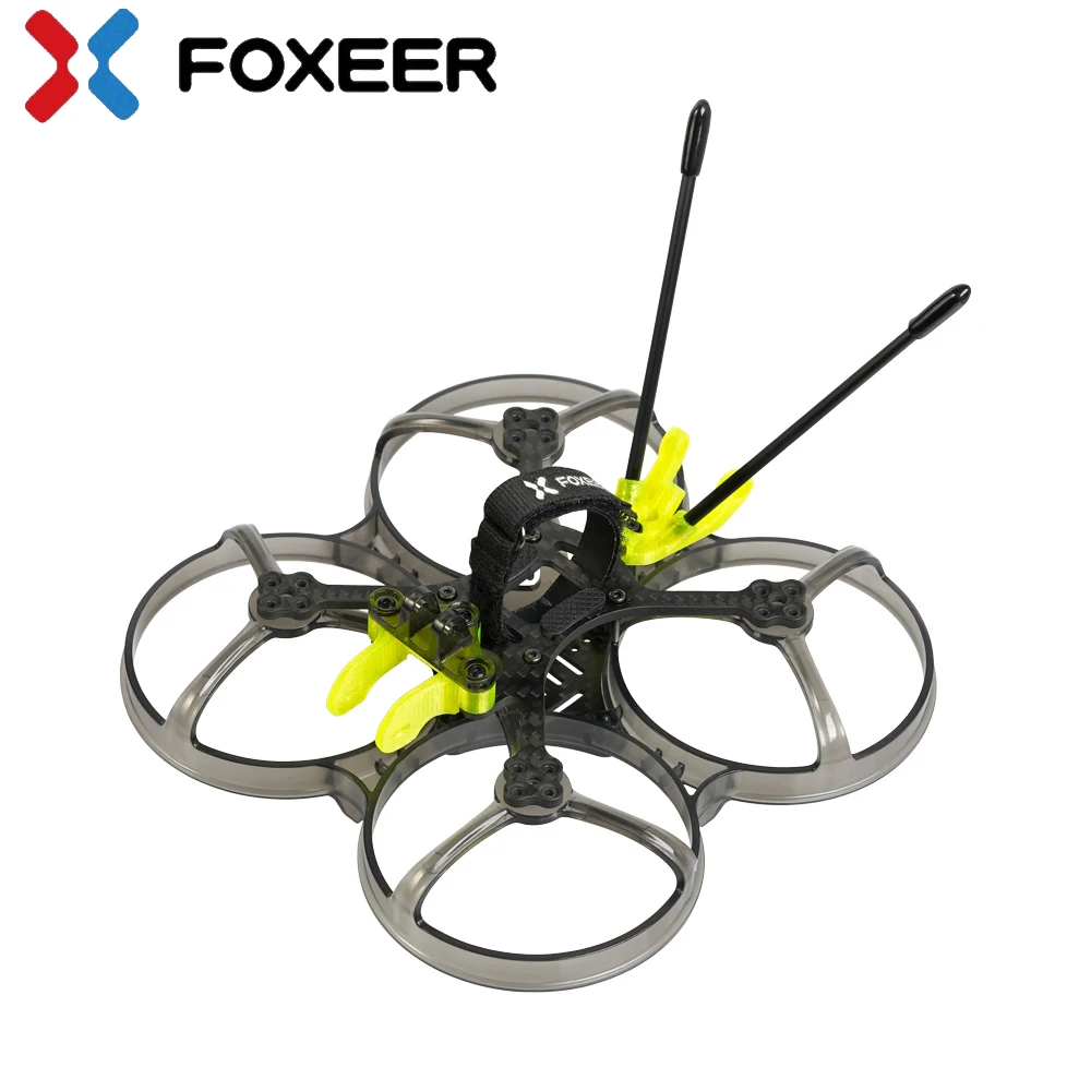 Foxeer Foxwhoop 104mm Carbon Fiber Unbreakable Cinewhoop Frame Analog Cam/ Vista/ HDZero  2.5'' Freestyle HD Digital Drone Kit